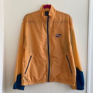 Vintage Nike "Aqua Gear" Gorpcore" Color Block Orange/Blue Windbreaker Jacket L